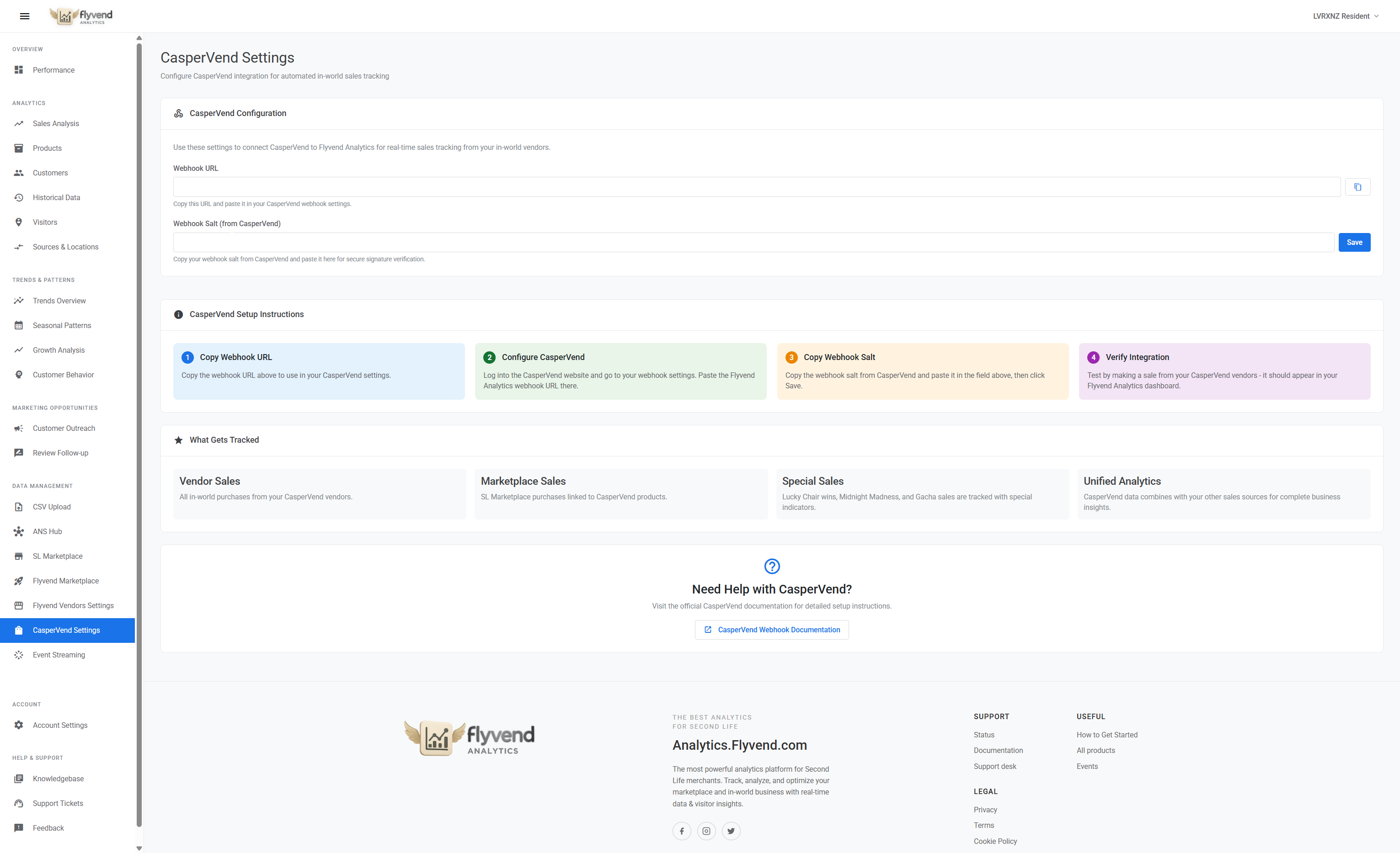 CasperVend Sales Analytics